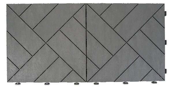 Multy home Gumová dlaždice ARISTA 30 x 30 cm, šedá MHEU5100543, 1 ks 4016.91.00