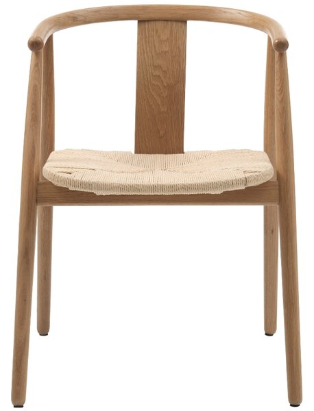 Unique Furniture Dubová jídelní židle Relate s výpletem