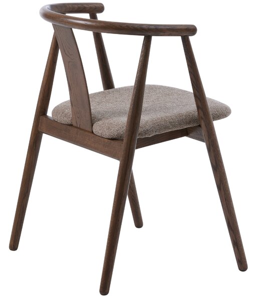 Tmavá dubová jídelní židle Unique Furniture Relate