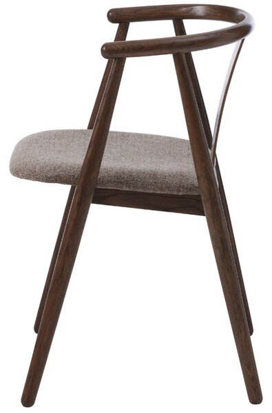 Tmavá dubová jídelní židle Unique Furniture Relate