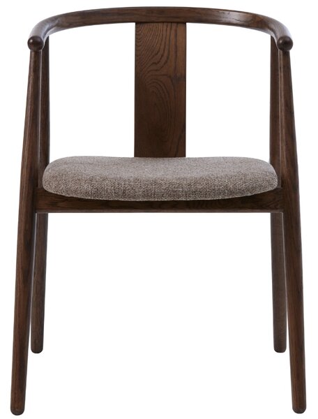 Tmavá dubová jídelní židle Unique Furniture Relate