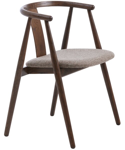 Tmavá dubová jídelní židle Unique Furniture Relate