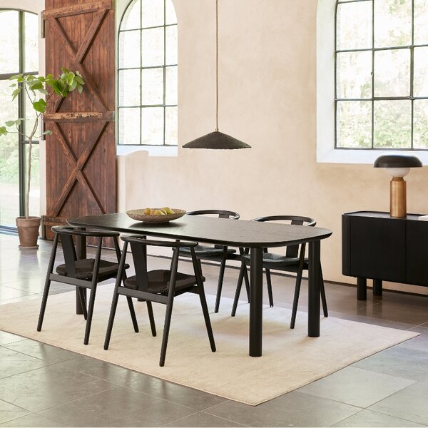 Unique Furniture Dubová jídelní židle Relate s výpletem