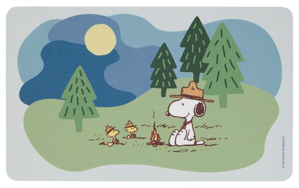 PEANUTS Snídaňové prkénko ohniště