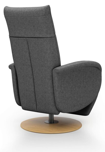 RELAXAČNÍ KŘESLO, textil, tmavě šedá Sit & More - Online Only křesla & taburety, Online Only