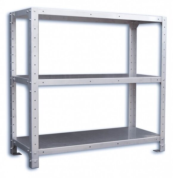 Nerezový regál gastro Biedrax 40 x 56 x 85 cm, 3 police x 100 kg