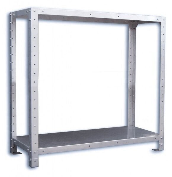 Nerezový regál gastro Biedrax 40 x 56 x 85 cm, 2 police x 100 kg