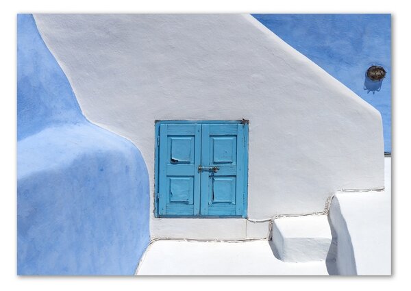 Foto obraz sklo tvrzené Santorini Řecko osh-103929643