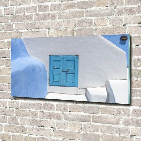 Foto obraz sklo tvrzené Santorini Řecko osh-103929643