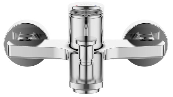 Invena Alonia vanová baterie na stěnu chrom BW-70-001