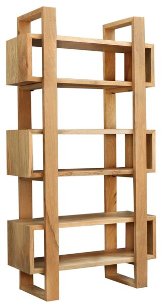 Knihovna 85x160x35 z masivu mango
