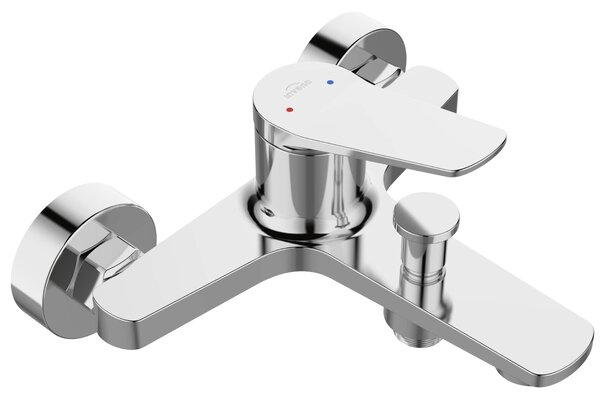 Invena Alonia vanová baterie na stěnu chrom BW-70-001