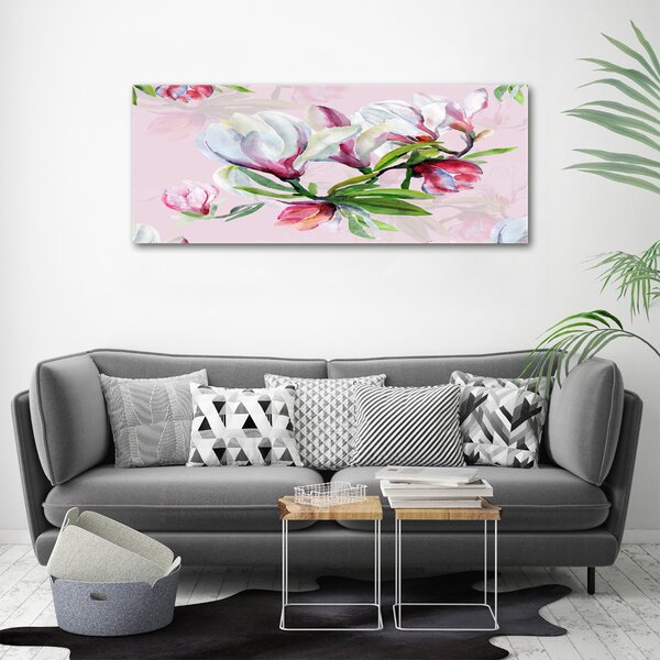 Foto obraz tištěný na plátně Květiny magnolie oc-104301807