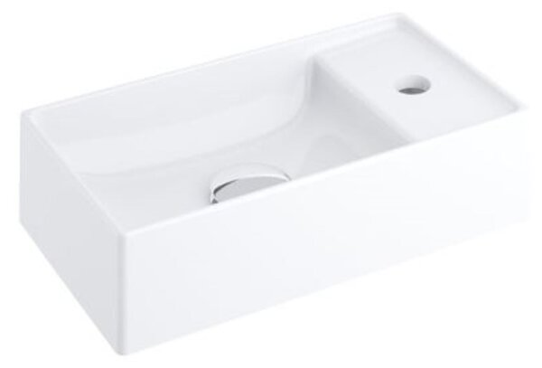 Ravak Veda umyvadlo 40x22 cm obdélníkový nábytkový bílá lesk XJX01240000