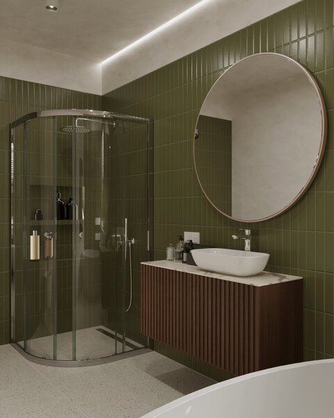 Hagser Della vanová baterie pod omítku chrom HGR40000034