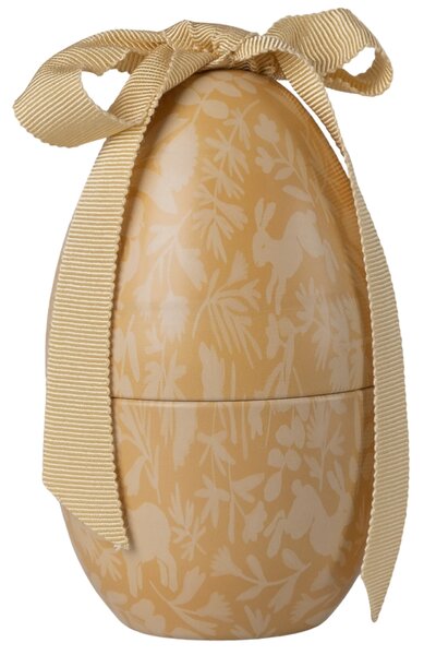 Kovové velikonoční vejce Egg Cream Yellow 11 cm