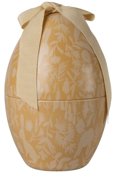 Kovové velikonoční vejce Egg Cream Yellow 18 cm