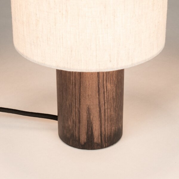 Stolní lampa do obýváku Wood Trevio 15 (LMD)
