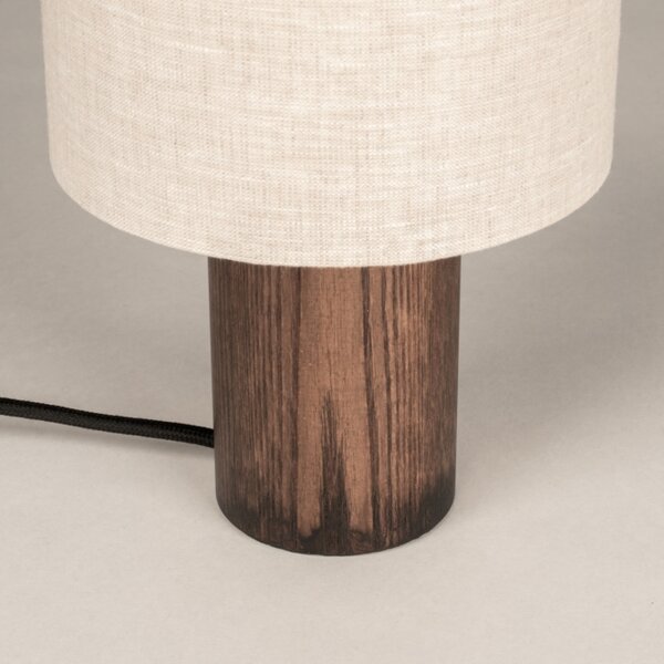 Stolní lampa do obýváku Wood Trevio 15 (LMD)