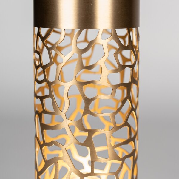 Stolní lampa do ložnice Tya Gold (LMD)