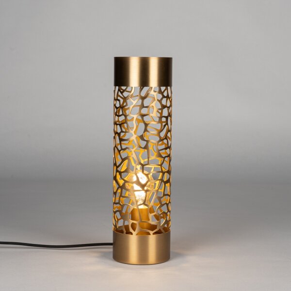 Stolní lampa do ložnice Tya Gold (LMD)