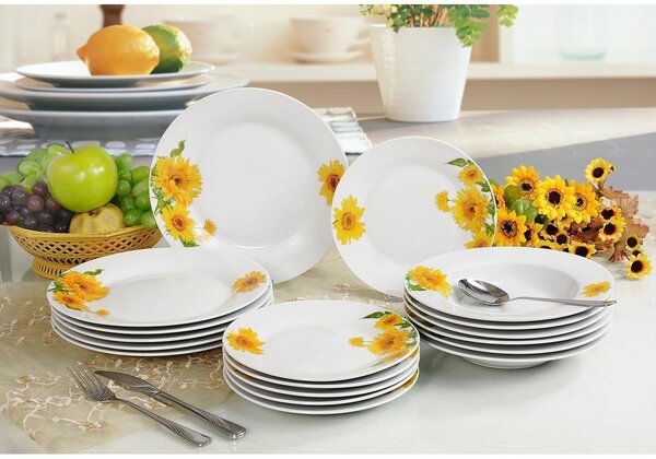 Banquet Talířová sada Sunny 18 dílná