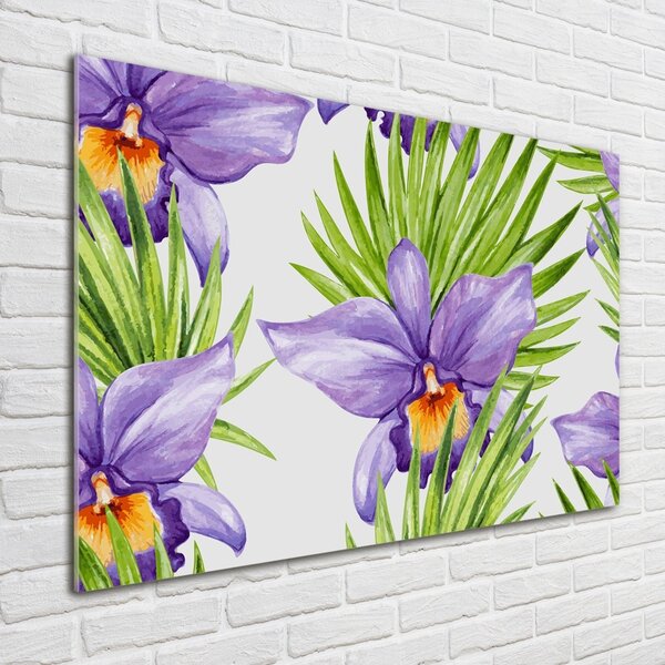 Foto obraz skleněný horizontální Orchidej osh-104930061