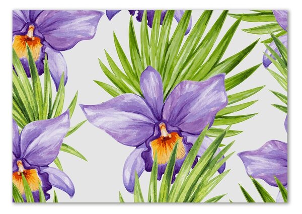 Foto obraz skleněný horizontální Orchidej osh-104930061