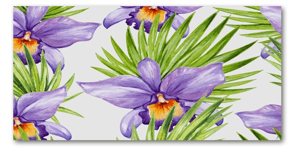 Foto obraz skleněný horizontální Orchidej osh-104930061