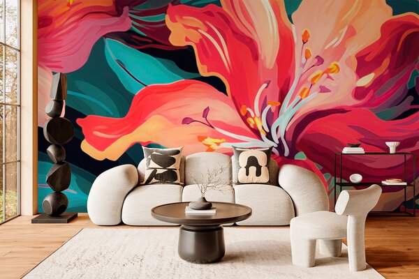 Fototapety Lilie, Fototapety květiny, w05675 : uwalls.cz
