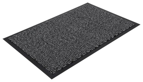 Livarno® Rohožka, 40 x 60 cm (černá/šedá) (100394301002)