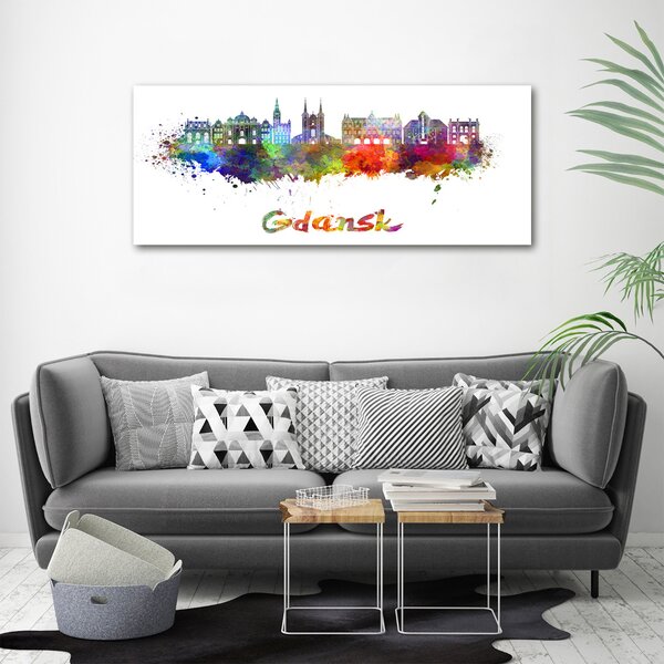 Foto-obraz canvas na rámu Barevný Gdaňsk oc-105099477