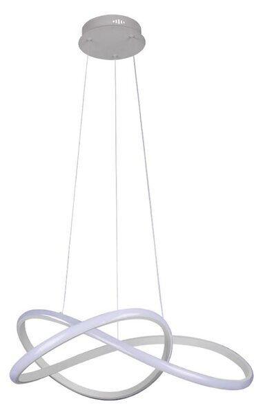 LED Stmívatelný lustr na lanku LED/85W/230V 3000-6500K + dálkové ovládání