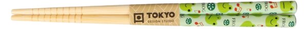Tokyo Design Dětské hůlky 1 pár - Motiv žáby