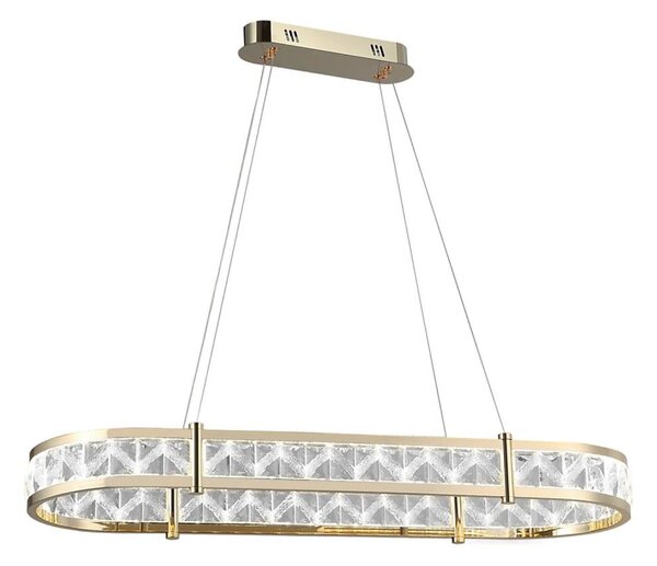 LED Stmívatelný lustr na lanku ENRIQUE LED/50W/230V 3000-6000K +dálkové ovládání