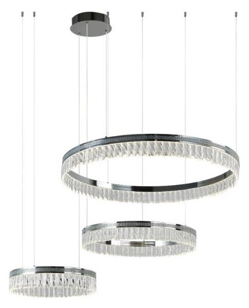 LED Stmívatelný křišťálový lustr na lanku THALIA LED/120W/230V 3000-6000K + DO