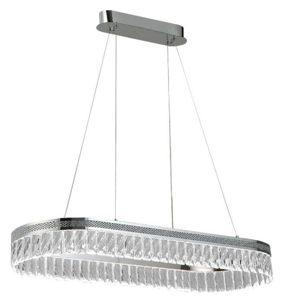 LED Stmívatelný křišťálový lustr na lanku THALIA LED/50W/230V 3000-6000K + DO