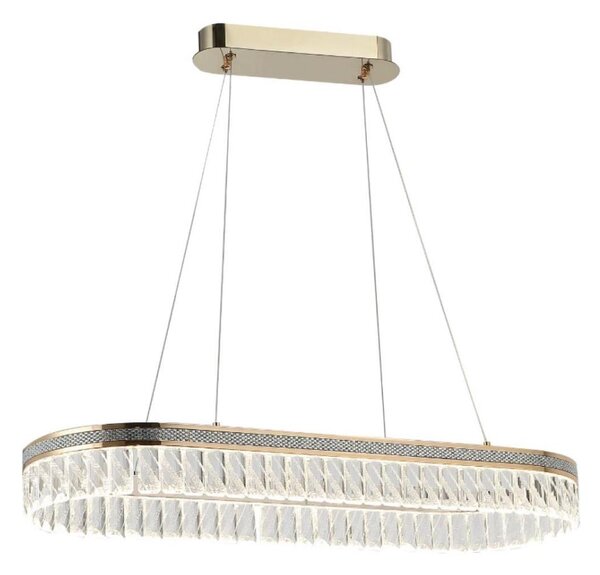 LED Stmívatelný křišťálový lustr na lanku THALIA LED/50W/230V 3000-6000K + DO