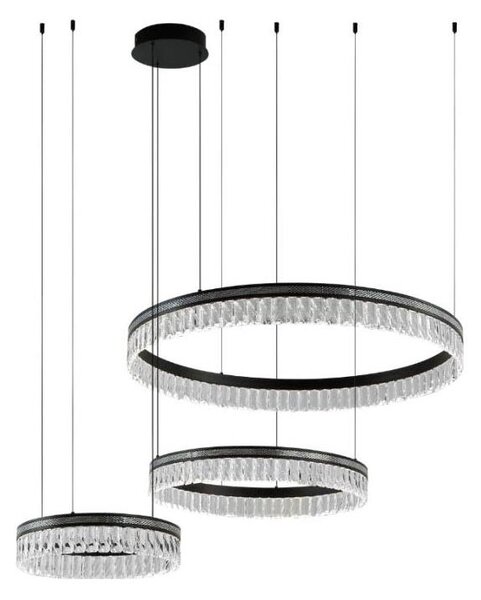 LED Stmívatelný křišťálový lustr na lanku THALIA LED/120W/230V 3000-6000K + DO
