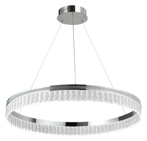 LED Stmívatelný křišťálový lustr na lanku THALIA LED/55W/230V 3000-6000K + DO