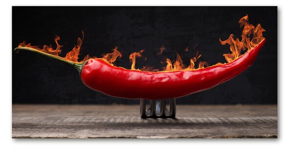 Foto obraz skleněný horizontální Chilli papričky osh-105839345