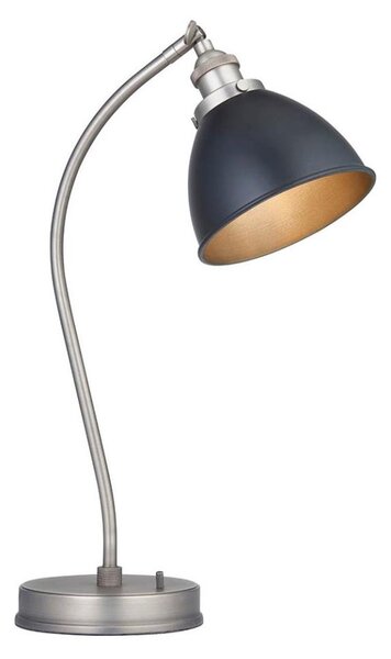 Endon 98752 - Stolní lampa FRANKLIN 1xE14/7W/230V matný chrom/antracit