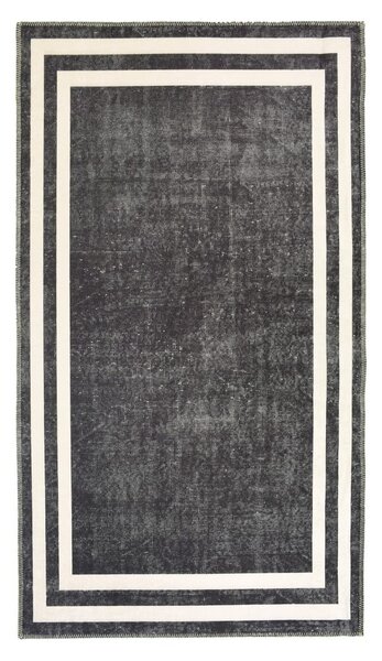 Bílo-šedý pratelný koberec 80x50 cm - Vitaus