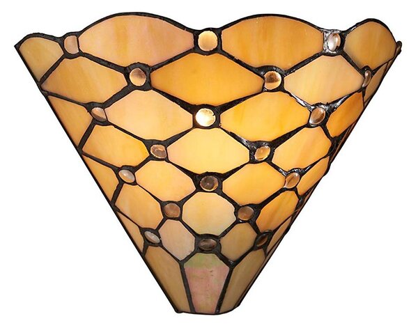 Endon 64302 - Nástěnné svítidlo Tiffany PEARL 1xE14/40W/230V