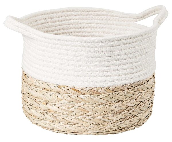 COTTON BRAID Úložný koš z mořské trávy S