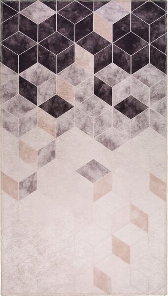 Šedo-krémový pratelný koberec 230x160 cm - Vitaus