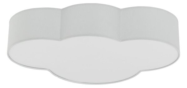 Brilagi - Dětské stropní svítidlo NIMBUS 4xE27/15W/230V 46x63 cm šedá