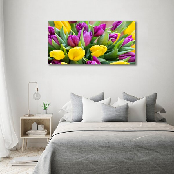 Foto obraz canvas Barevné tulipány oc-106061917