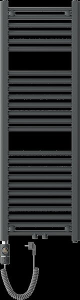 Mexen Mars, elektrické topné těleso 1200 x 400 mm, 600 W, antracitová, W110-1200-400-2600-66