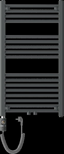 Mexen Mars, elektrické topné těleso 900 x 500 mm, 600 W, antracitová, W110-0900-500-2600-66